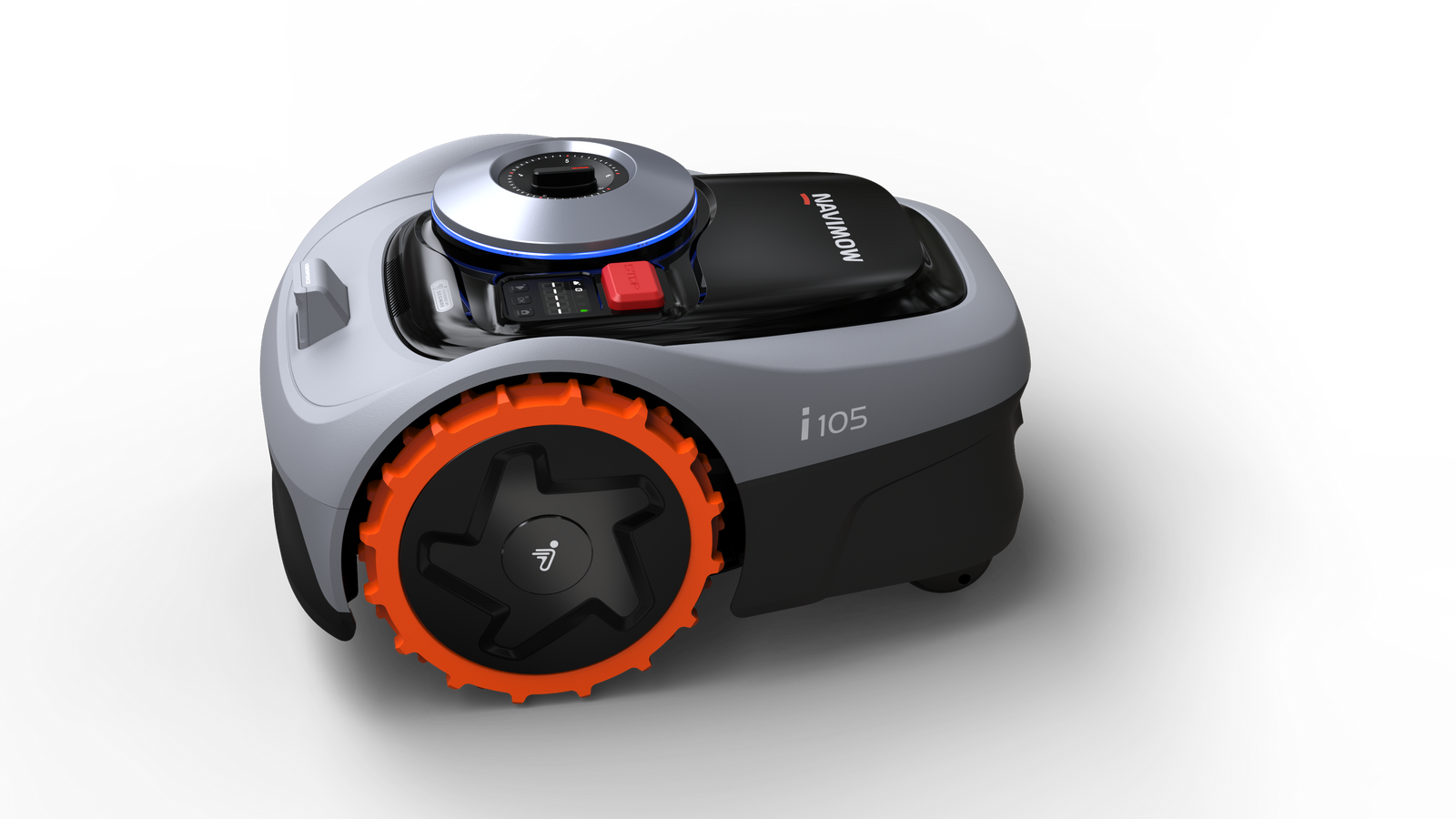 Segway Navimow Robotic Lawn Mower i105 Gray with Garage